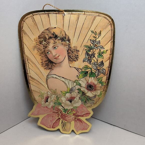 Victorian Die Cut Ornaments Cardboard Christmas Reproductions Merrimack Shackman - Picture 3 of 16